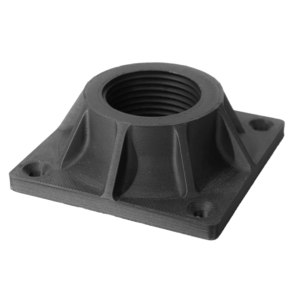 Threaded flange — FDM 3D printing